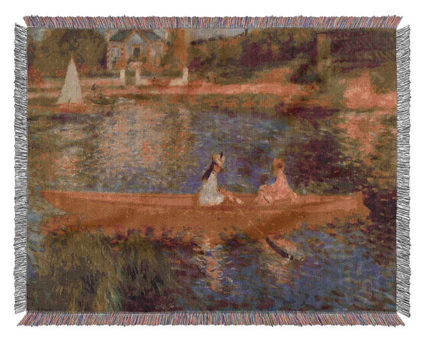 Renoir The Seine Woven Blanket