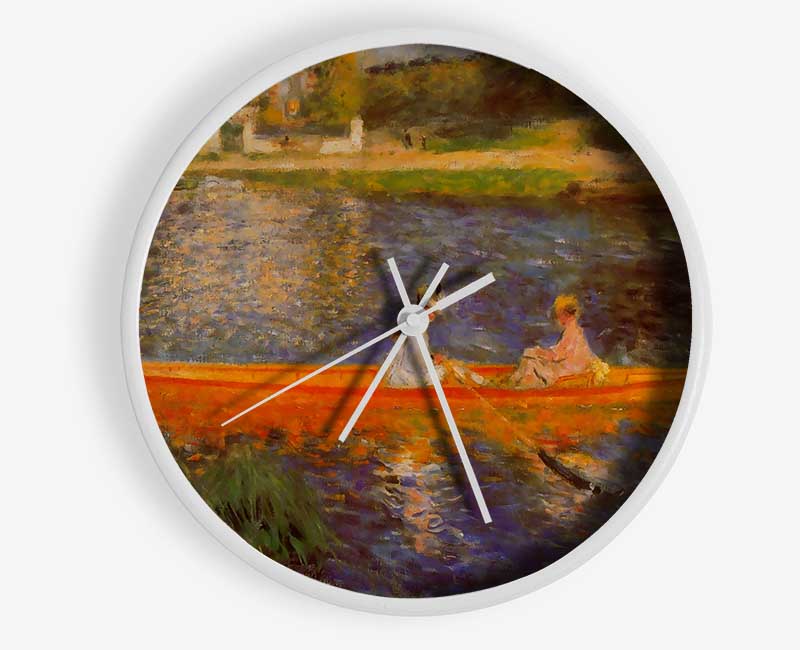 Renoir The Seine Clock - Wallart-Direct UK