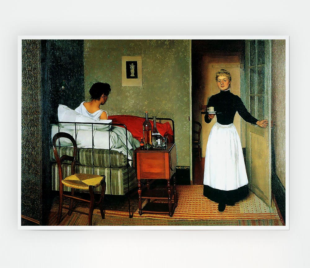 Felix Vallotton The Sick Print Poster Wall Art