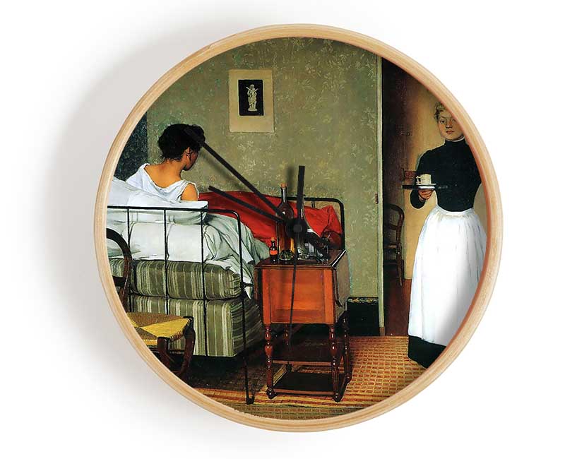 Felix Vallotton The Sick Clock - Wallart-Direct UK