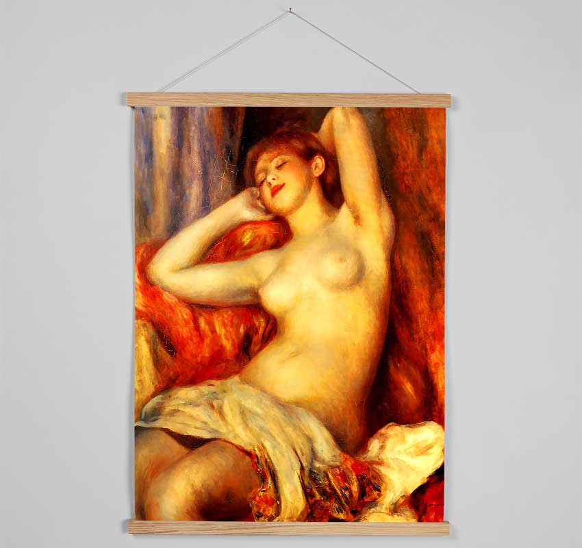 Renoir The Sleeping Hanging Poster - Wallart-Direct UK