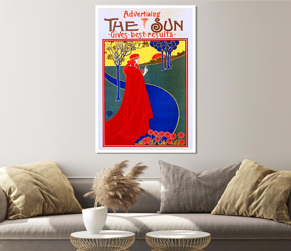 The Sun Print Poster Wall Art