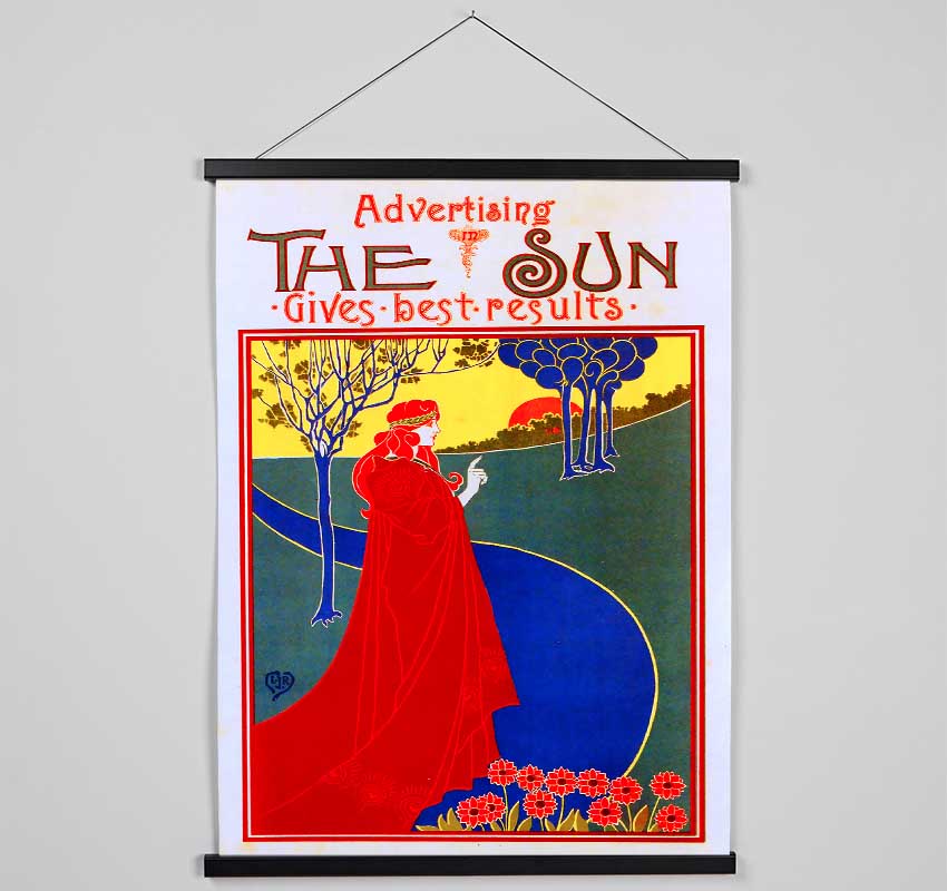 The Sun Hanging Poster - Wallart-Direct UK