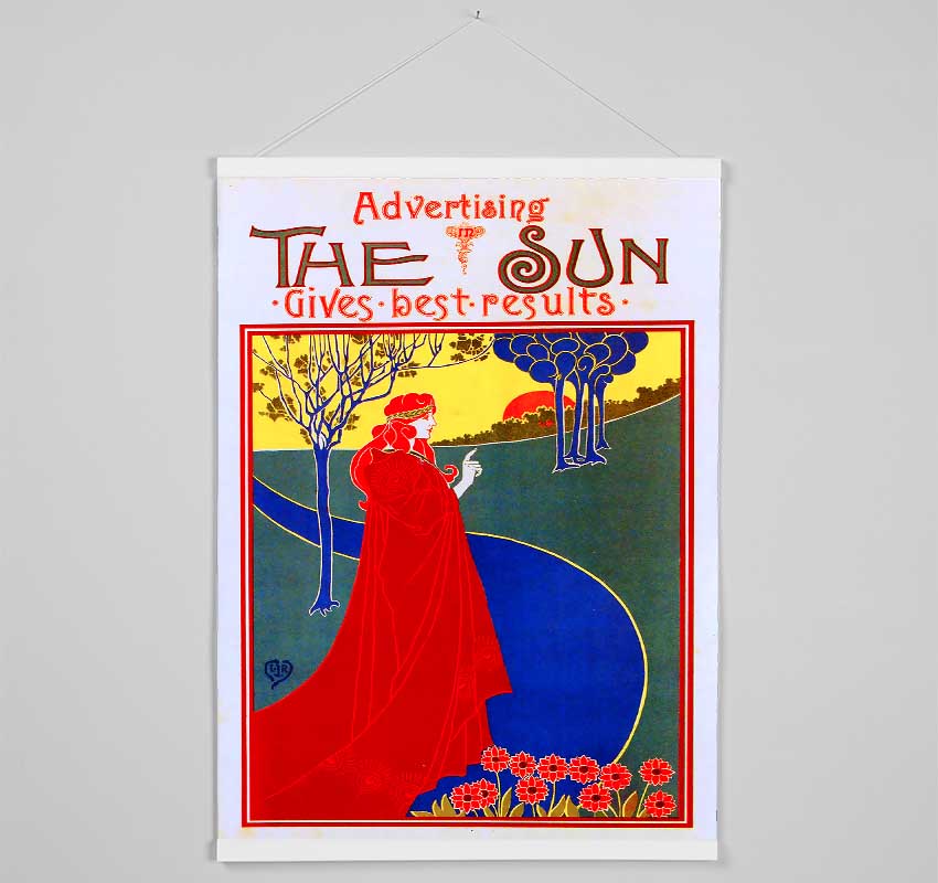 The Sun Hanging Poster - Wallart-Direct UK