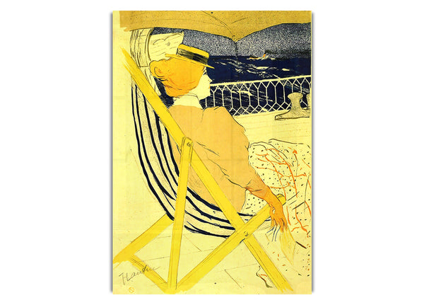 The Traveller 2 By Toulouse Lautrec