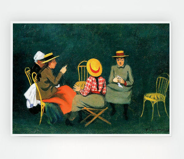 Felix Vallotton The Women Print Poster Wall Art