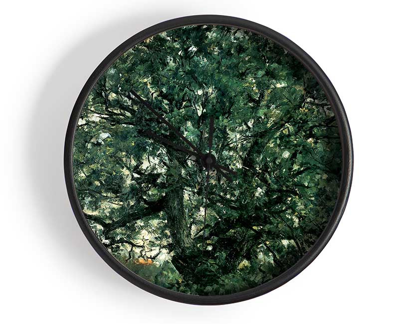 Lovis Corinth Tree Clock - Wallart-Direct UK