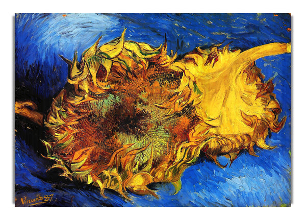 Zwei geschnittene Sonnenblumen [3] von Van Gogh