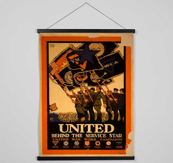 United Hanging Poster - Wallart-Direct UK