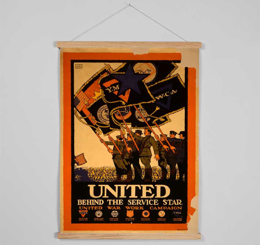 United Hanging Poster - Wallart-Direct UK