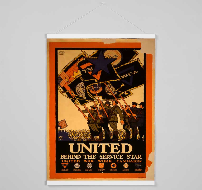 United Hanging Poster - Wallart-Direct UK