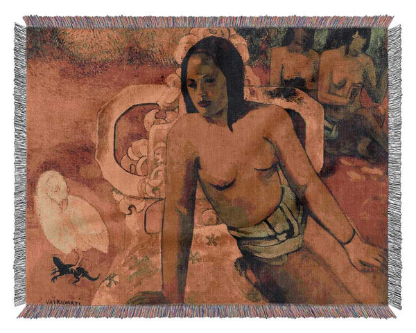 Gauguin Vairumati Woven Blanket