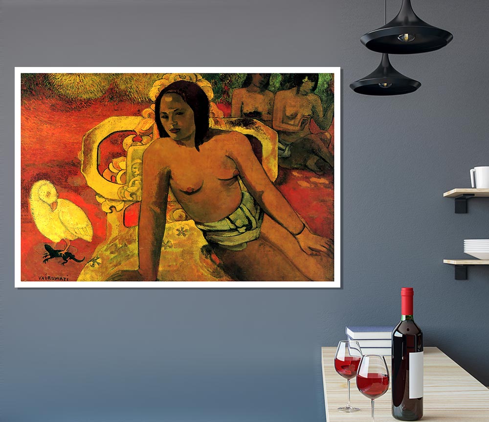 Gauguin Vairumati Print Poster Wall Art