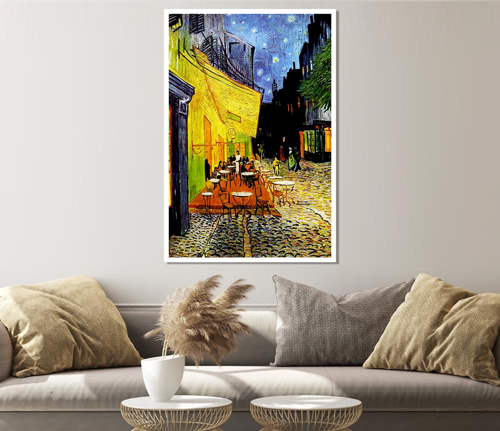 Van Gogh Cafe Terrace 2 Print Poster Wall Art