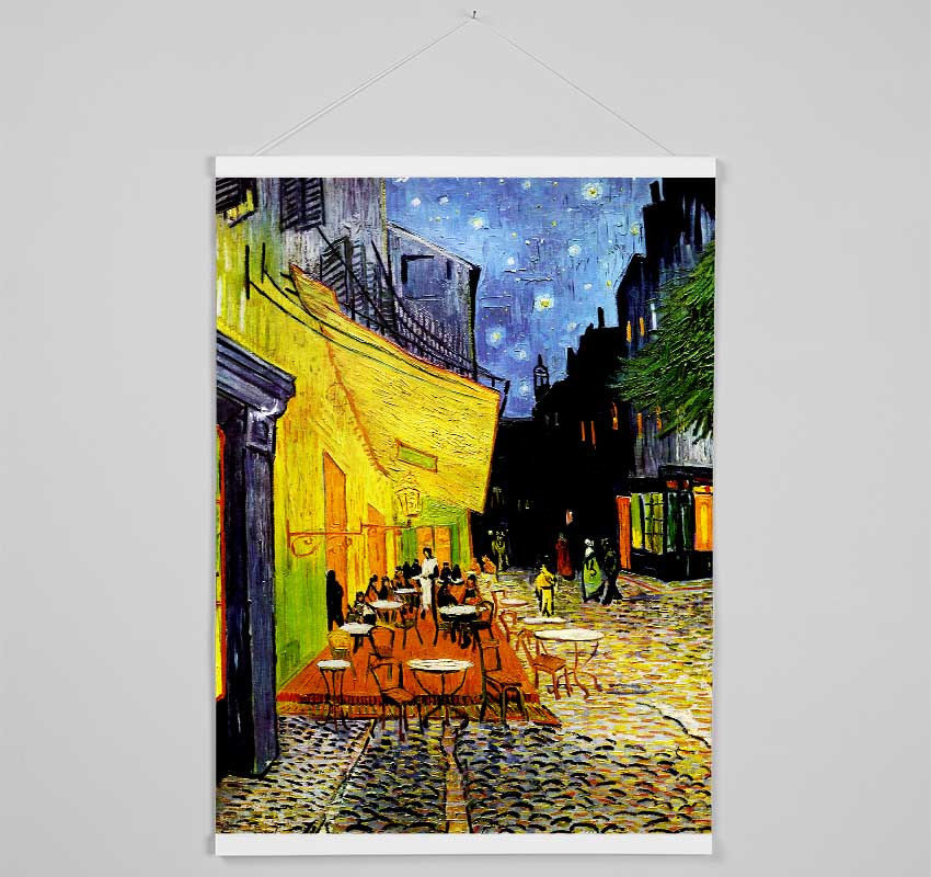 Van Gogh Cafe Terrace 2 Hanging Poster - Wallart-Direct UK