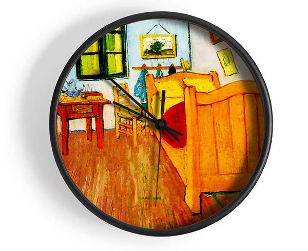 Van Gogh Room At Arles Clock - Wallart-Direct UK