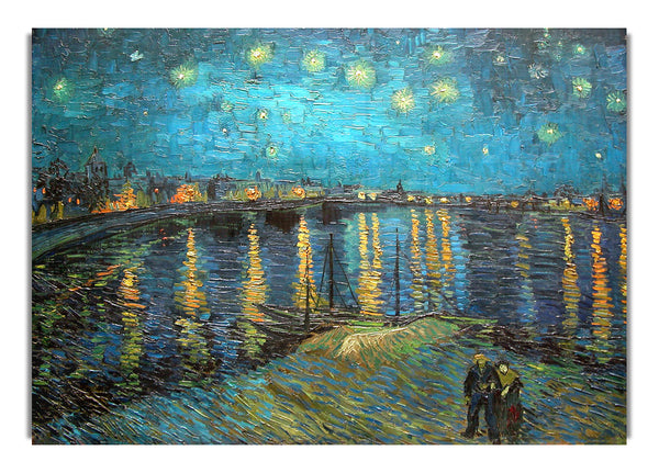 Van Gogh Sternennacht über der Rhone