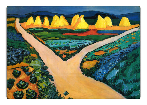 Vegetable Fields By Macke