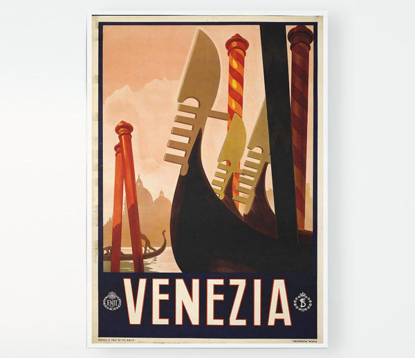 Venezia Print Poster Wall Art