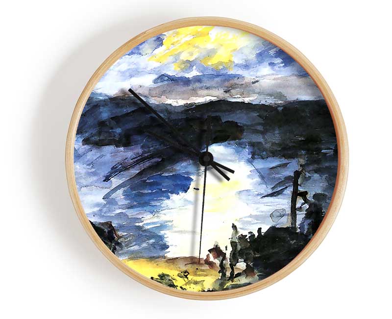 Lovis Corinth Walchensee 4 Clock - Wallart-Direct UK