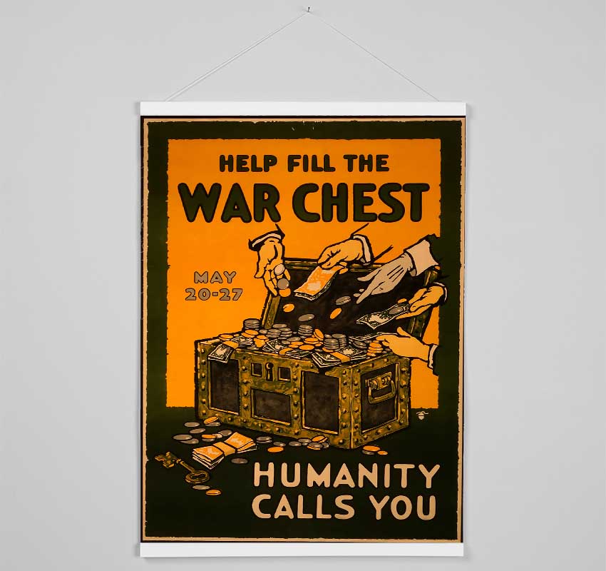 War Chest Hanging Poster - Wallart-Direct UK