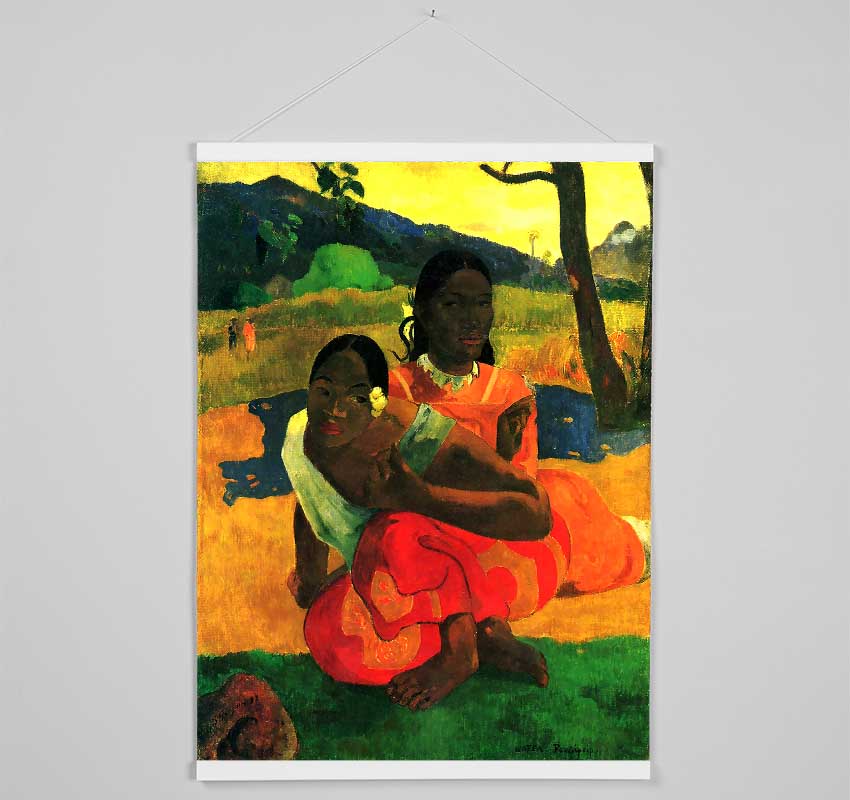 Gauguin When You Hear Hanging Poster - Wallart-Direct UK