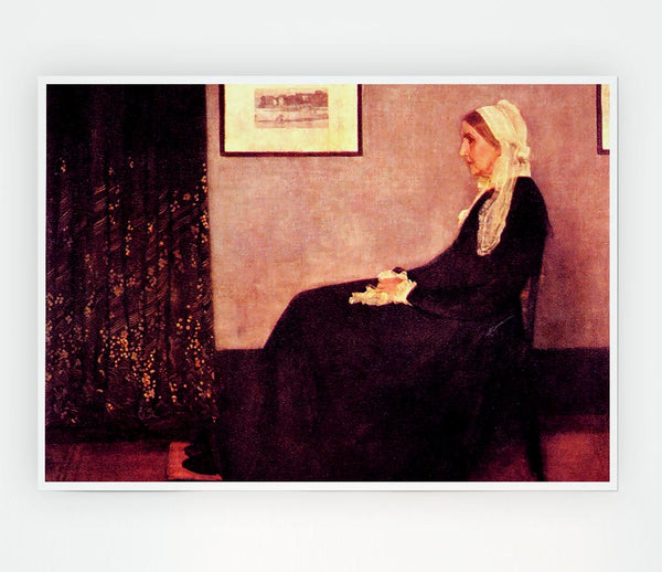 Whistler Whistlers Mother Print Poster Wall Art