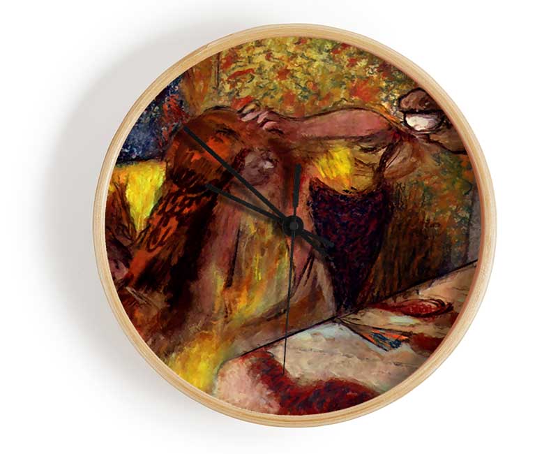 Degas Women At The Toilet 1 Clock - Wallart-Direct UK