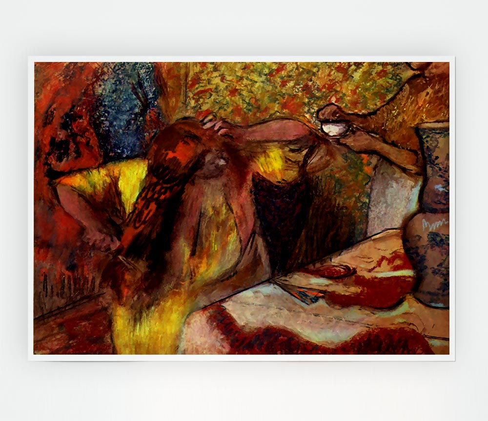 Degas Women At The Toilet 1 Print Poster Wall Art