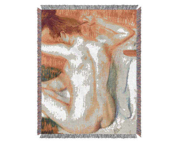 Degas Women At The Toilet 2 Woven Blanket