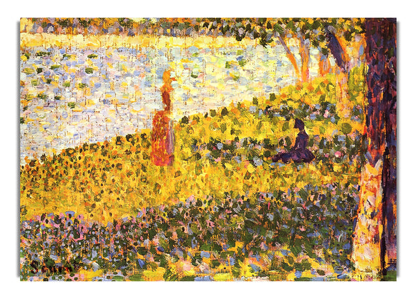 Women On The Shore By Seurat