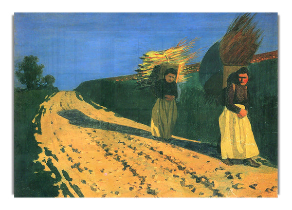 Wood Bearing Women By Felix Vallotton