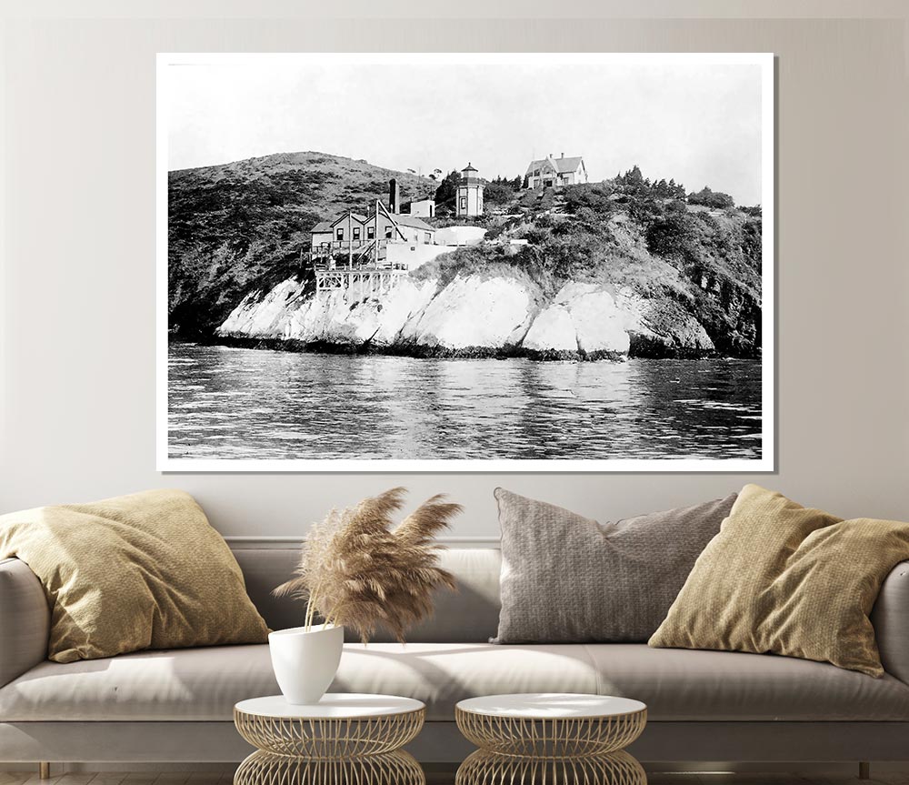 Ansel Adams Yerba Buena Print Poster Wall Art