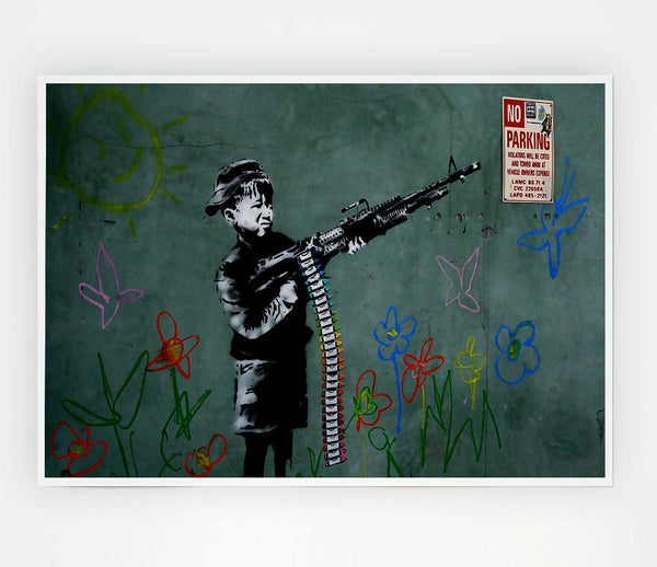 Traffic Warden Print Poster Wall Art