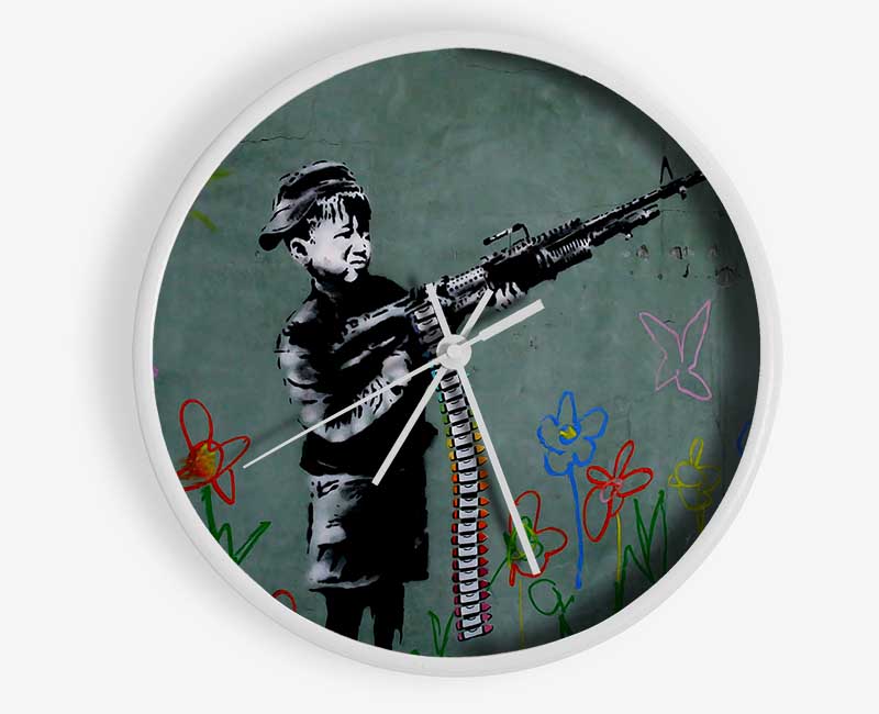 Traffic Warden Clock - Wallart-Direct UK