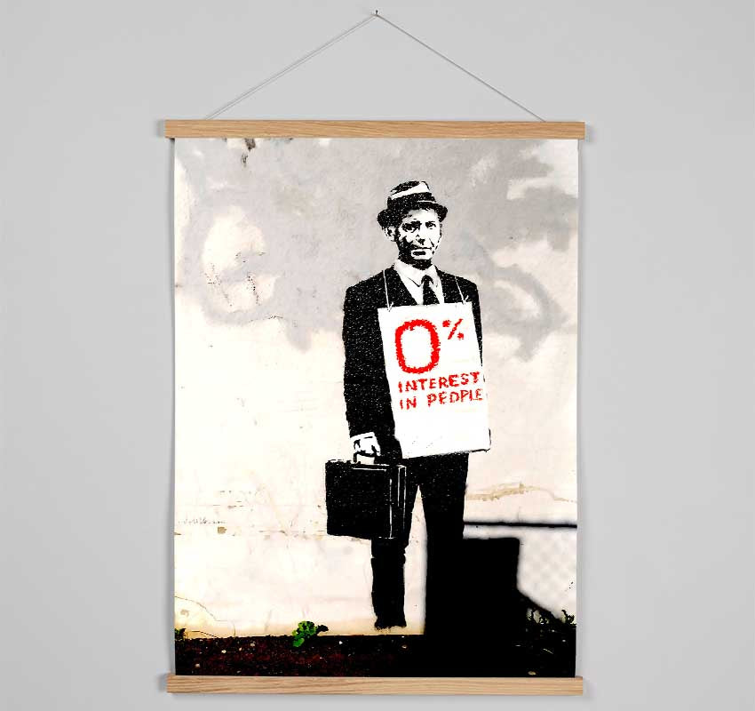 Zero Percent Hanging Poster - Wallart-Direct UK