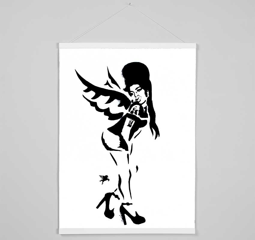 Amy Winehouse Wings Hanging Poster - Wallart-Direct UK