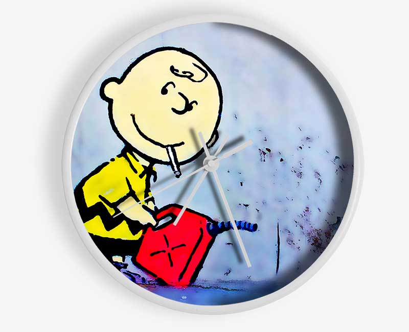 Bad Boy Charlie Clock - Wallart-Direct UK