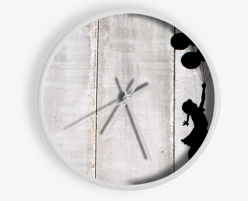 Balloon Girl Fly Clock - Wallart-Direct UK