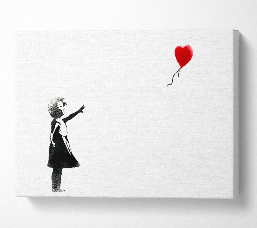 Picture of Balloon Girl Canvas Print Wall Art