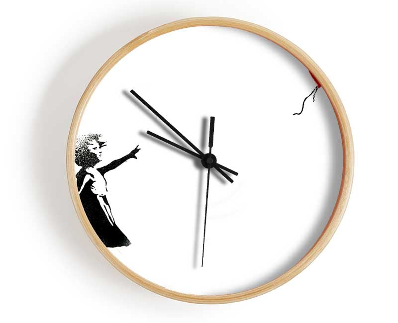 Balloon Girl Clock - Wallart-Direct UK