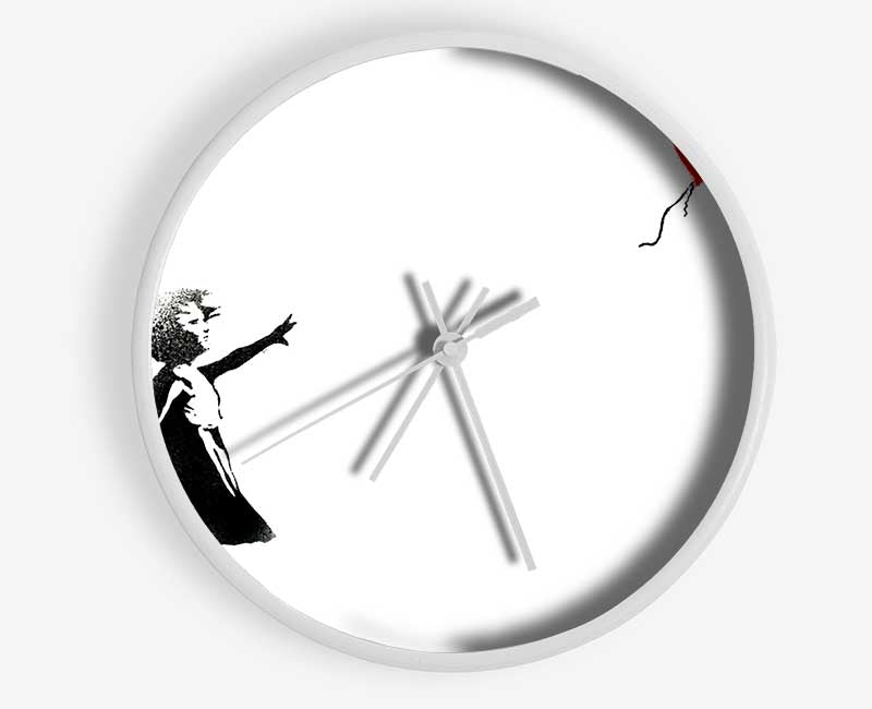 Balloon Girl Clock - Wallart-Direct UK