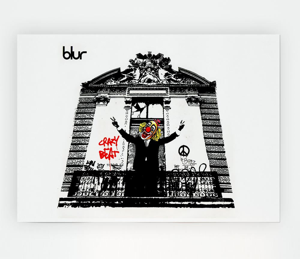 Blur Print Poster Wall Art