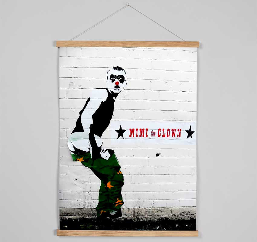 Clown Hanging Poster - Wallart-Direct UK