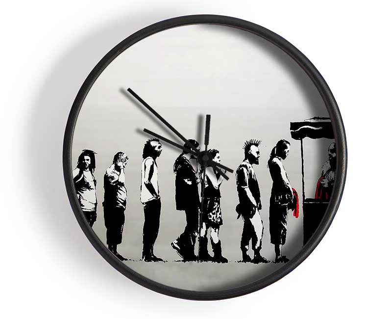 Destroy Capitalism Clock - Wallart-Direct UK