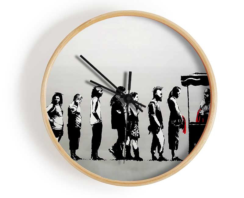 Destroy Capitalism Clock - Wallart-Direct UK