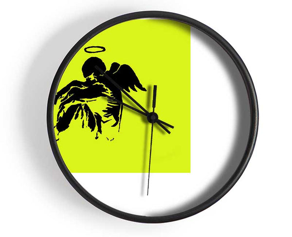 Fallen Angel Lime Clock - Wallart-Direct UK