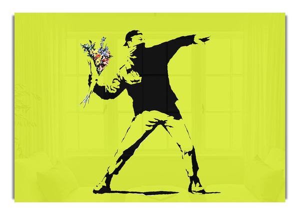 Flower Thrower Lime Green