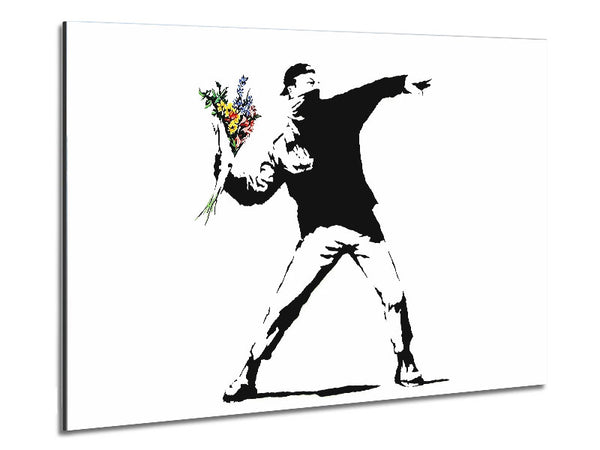 Flower Thrower White