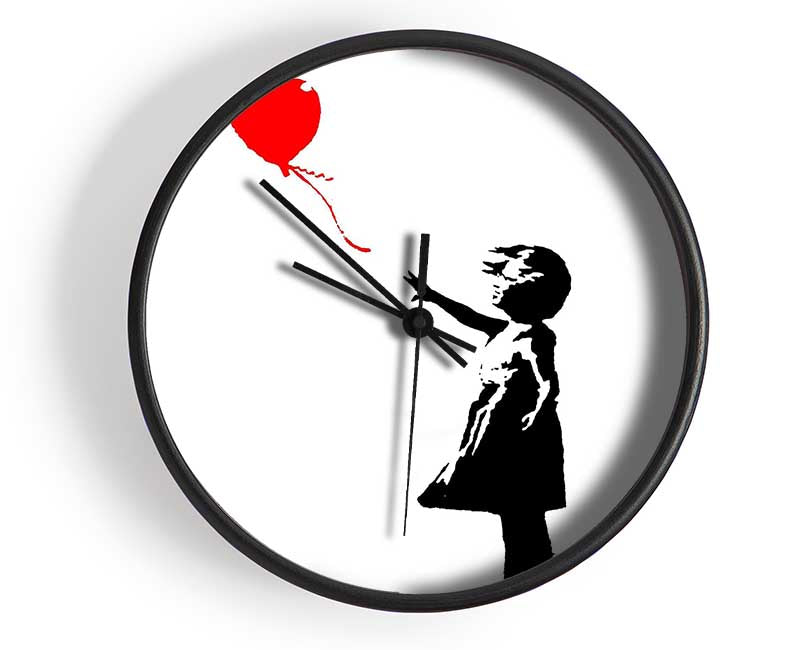 Heart Girl Clock - Wallart-Direct UK